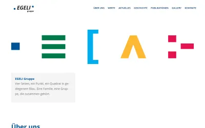 Screenshot egeli.ch