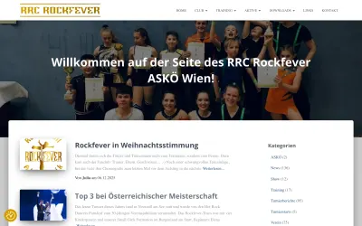 Screenshot rockfever.at