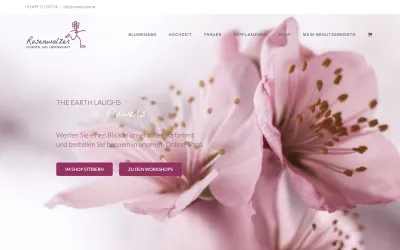 Screenshot rosenwalzer.at